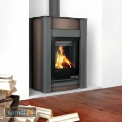 Aquaflam Vario Kalmar Manual Wasserführender Kaminofen Brown 11/5 KW