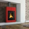 Aquaflam Vario Saporo Manual Wasserführender Kaminofen Red 11/7 KW