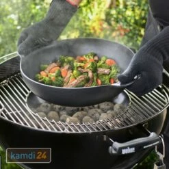 Weber CRAFTED Wok Mit Deckel Und Dünsteinsatz -Angebote Kamdi24 Store weber crafted wok mit deckel und duensteinsatz 25954 m 4