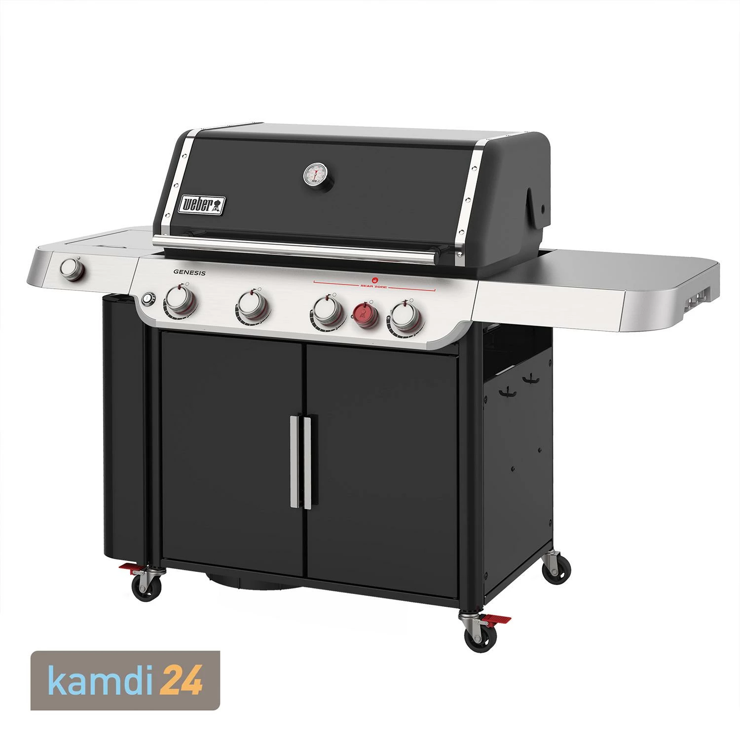 Weber Genesis E-435 Gas-Grillstation Schwarz 7 Weber Genesis E-435 Gas-Grillstation Schwarz – Bild 5