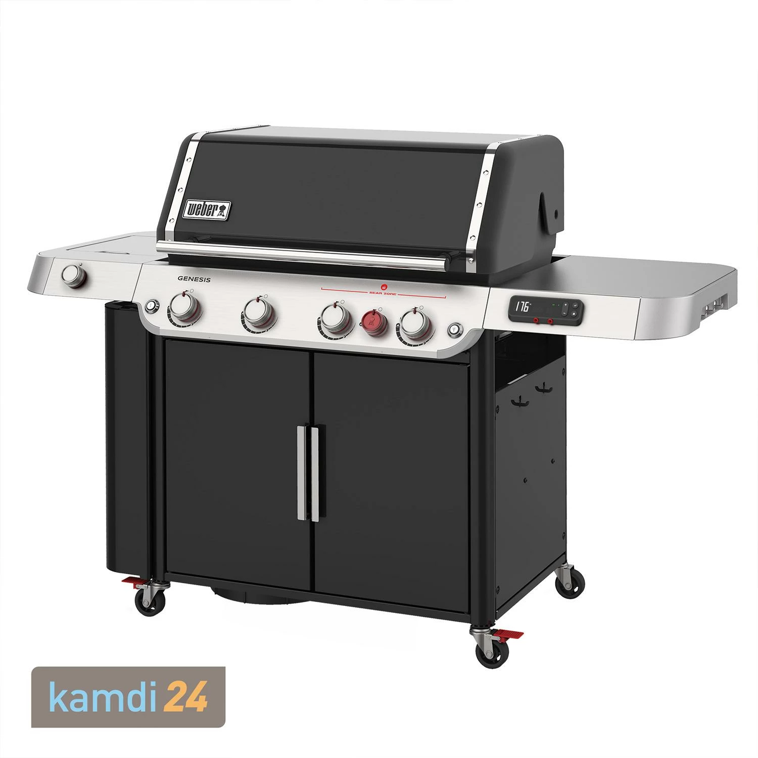 Weber Genesis EPX-470 Smart Gas-Grillstation Schwarz Inkl. Grillplatte 6 Weber Genesis EPX-470 Smart Gas-Grillstation Schwarz Inkl. Grillplatte – Bild 4