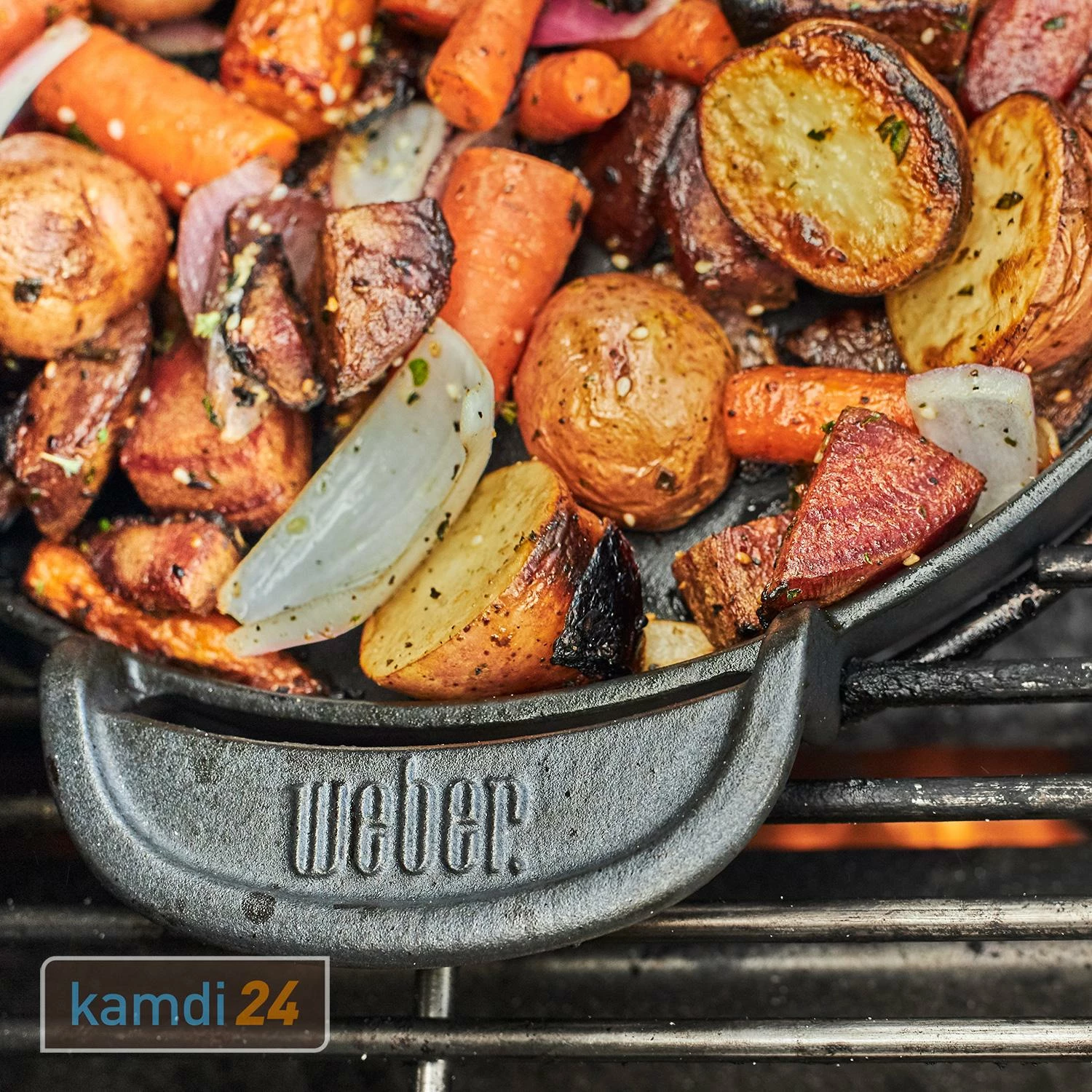 Weber CRAFTED Grillpfanne Gusseisen 7 Weber CRAFTED Grillpfanne Gusseisen – Bild 5