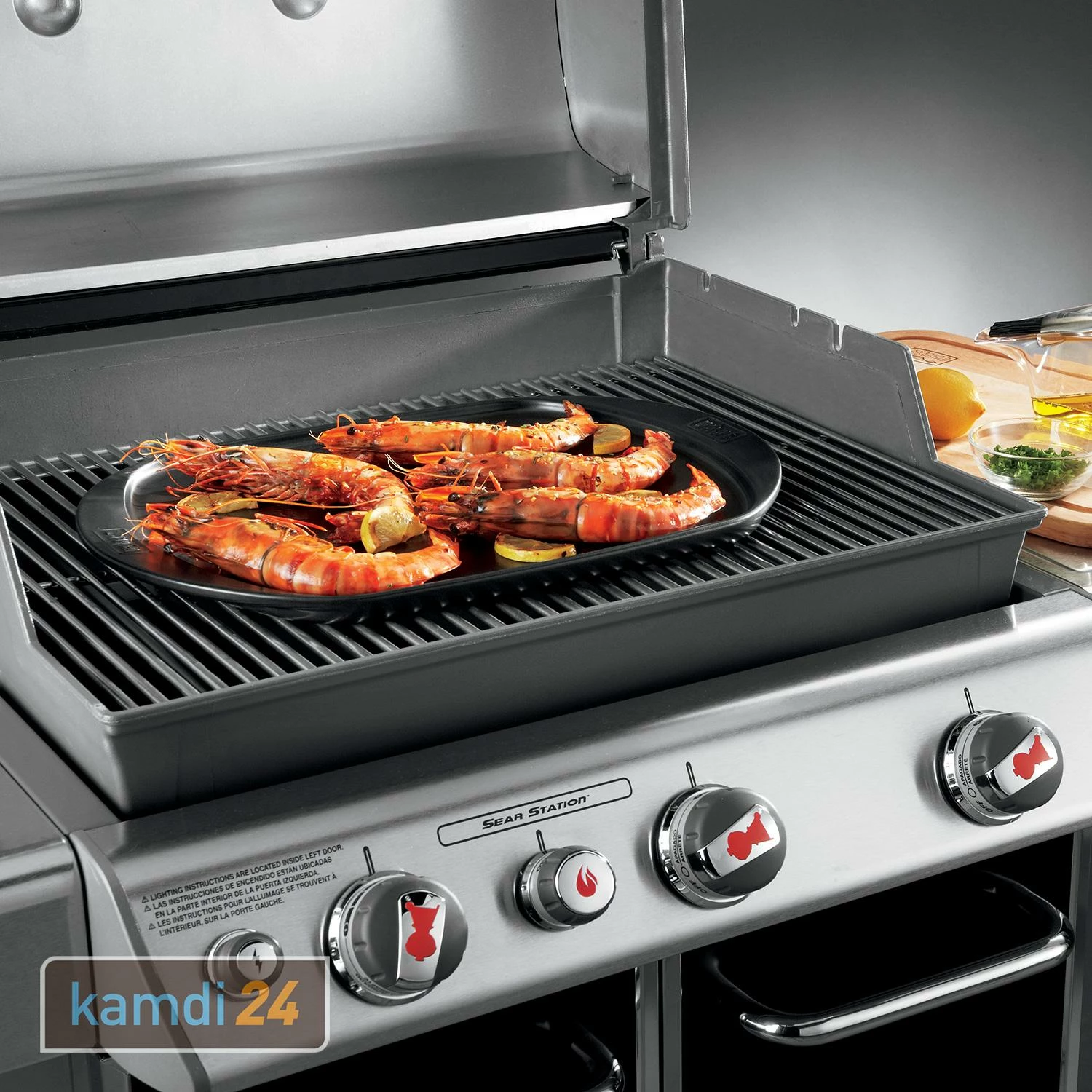 Weber Keramische Grillplatte Groß Für Holzkohlegrills Ab 57 Cm Und Weber Q Ab 200-/2000-Serie 4 Weber Keramische Grillplatte Groß Für Holzkohlegrills Ab 57 Cm Und Weber Q Ab 200-/2000-Serie – Bild 2