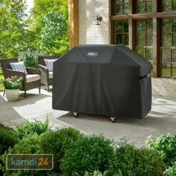 Weber Premium-Abdeckhaube Für Gasgrills Genesis 300-Serie -Angebote Kamdi24 Store weber premium abdeckhaube fuer gasgrills genesis 300 serie 25893 m 1