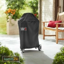 Weber Premium-Abdeckhaube Für Holzkohlegrills 47 Cm -Angebote Kamdi24 Store weber premium abdeckhaube fuer holzkohlegrills 47 cm 25801 m 1