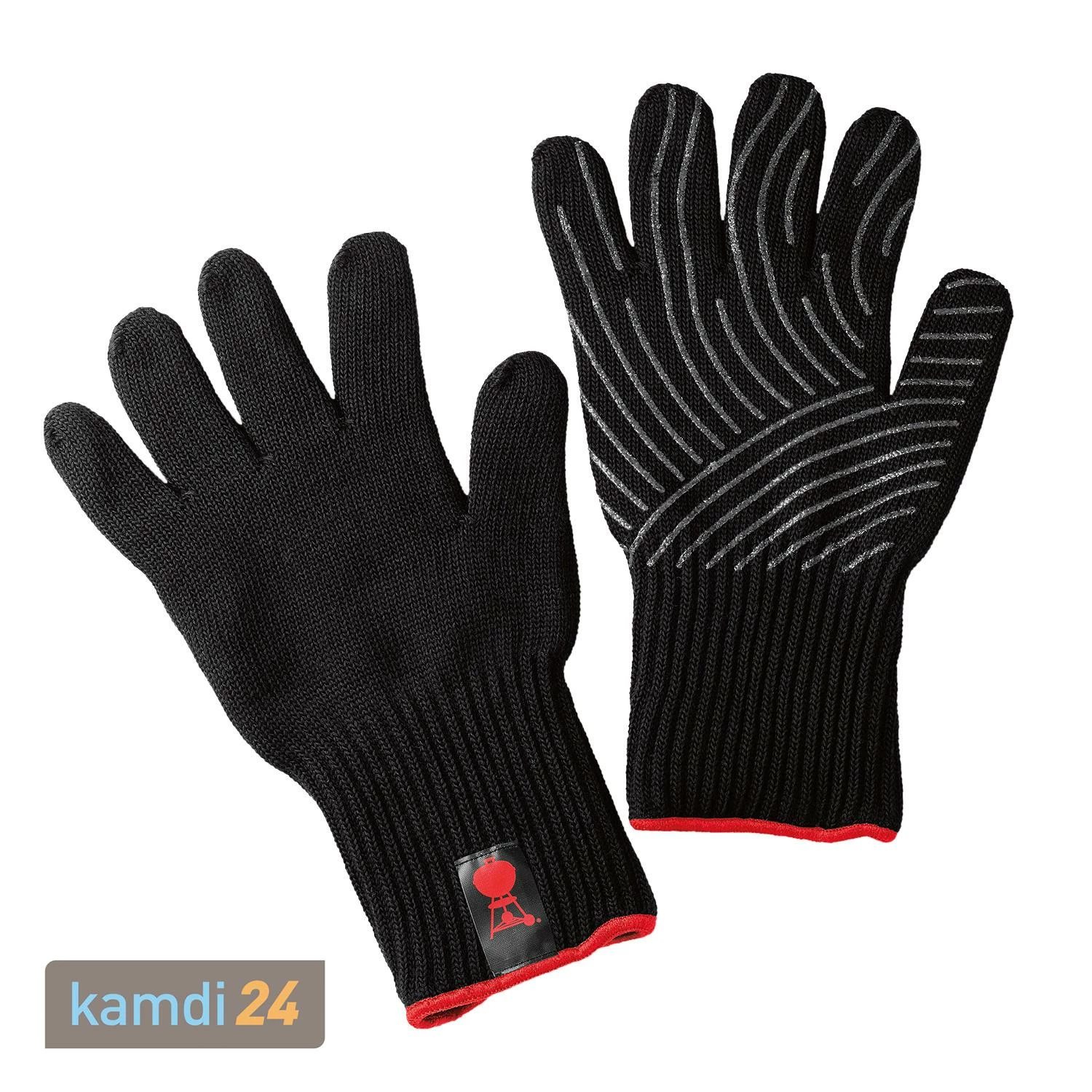 Weber Premium-Grillhandschuhe Silikonbeschichtet S/M 3 Weber Premium-Grillhandschuhe Silikonbeschichtet S/M