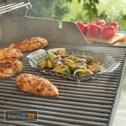 Weber Premium-Grillkorb Edelstahl Klein -Angebote Kamdi24 Store weber premium grillkorb edelstahl klein 25769 m 2