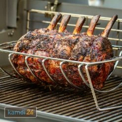 Weber Premium-Spare-Rib-Halter + Bratenkorb Edelstahl -Angebote Kamdi24 Store weber premium spare rib halter bratenkorb edelstahl 25779 m 2