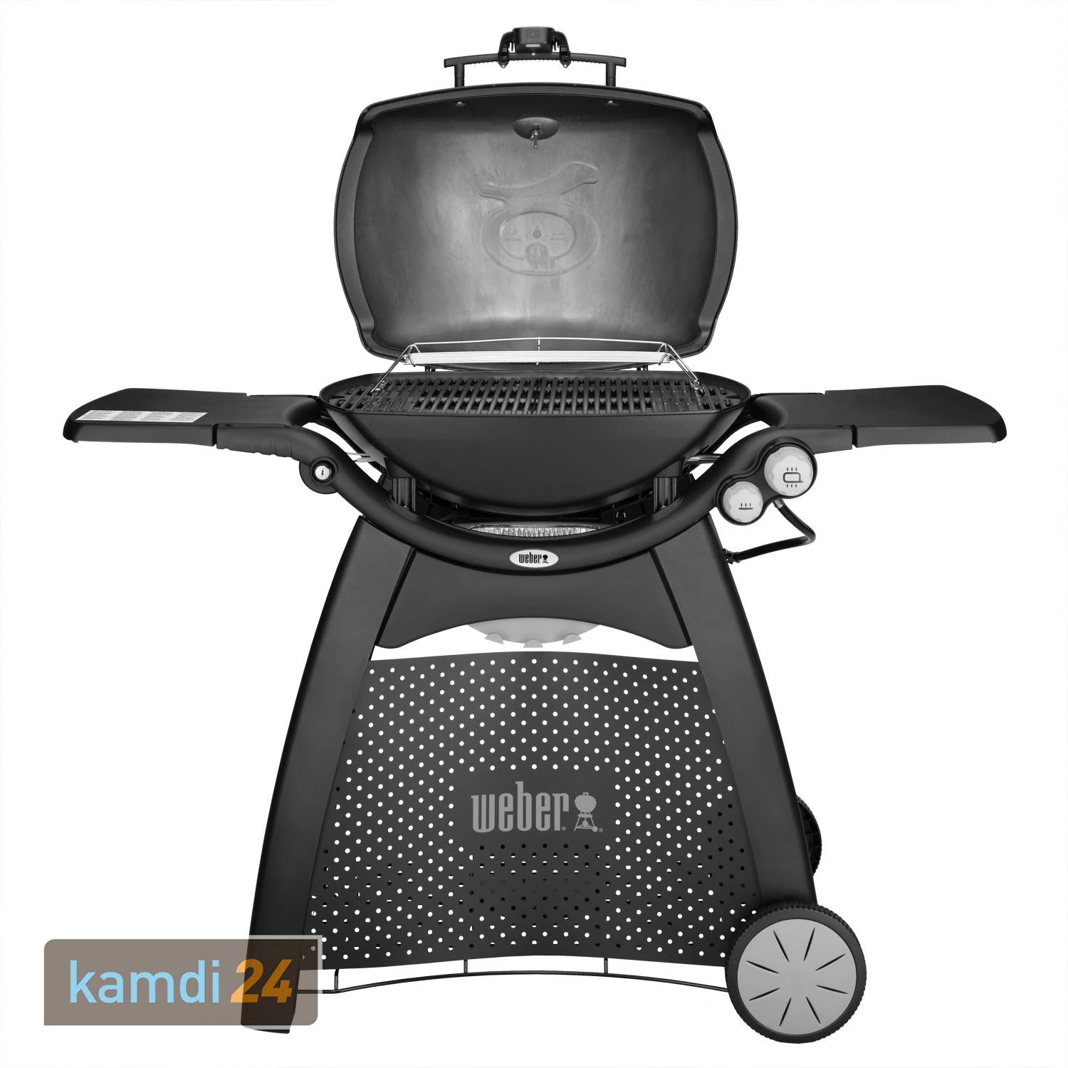 Weber Q 3200 Gasgrill Mit Rollwagen Inkl. Hitzeschild Und Bratenrost 5 Weber Q 3200 Gasgrill Mit Rollwagen Inkl. Hitzeschild Und Bratenrost – Bild 3