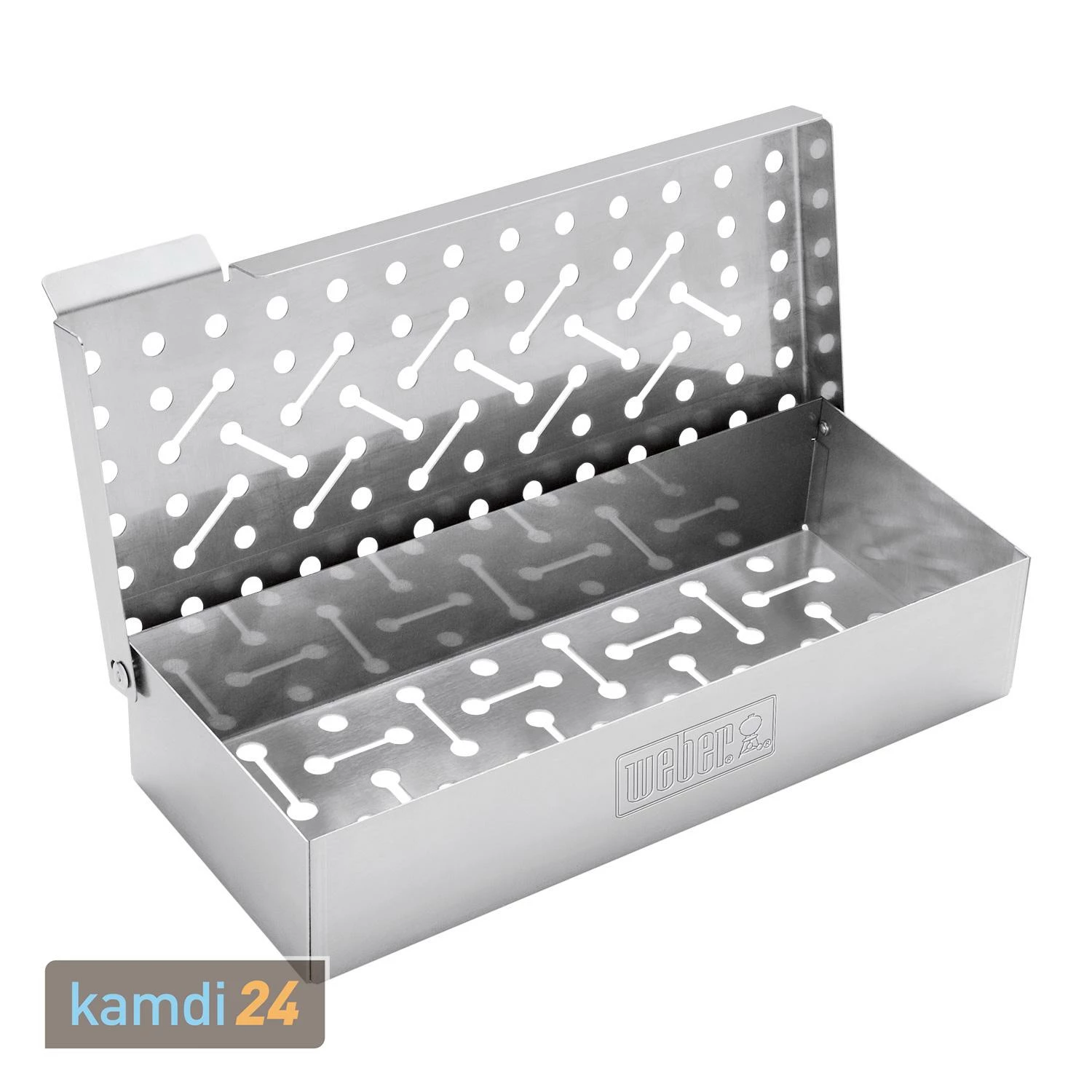 Weber Räucherbox Edelstahl Für Gasgrills Ab Q 200/2000 4 Weber Räucherbox Edelstahl Für Gasgrills Ab Q 200/2000 – Bild 2