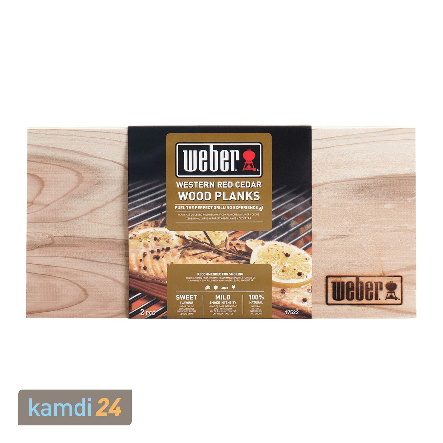 Weber Räucherbretter Zedernholz Klein 4 Weber Räucherbretter Zedernholz Klein – Bild 2