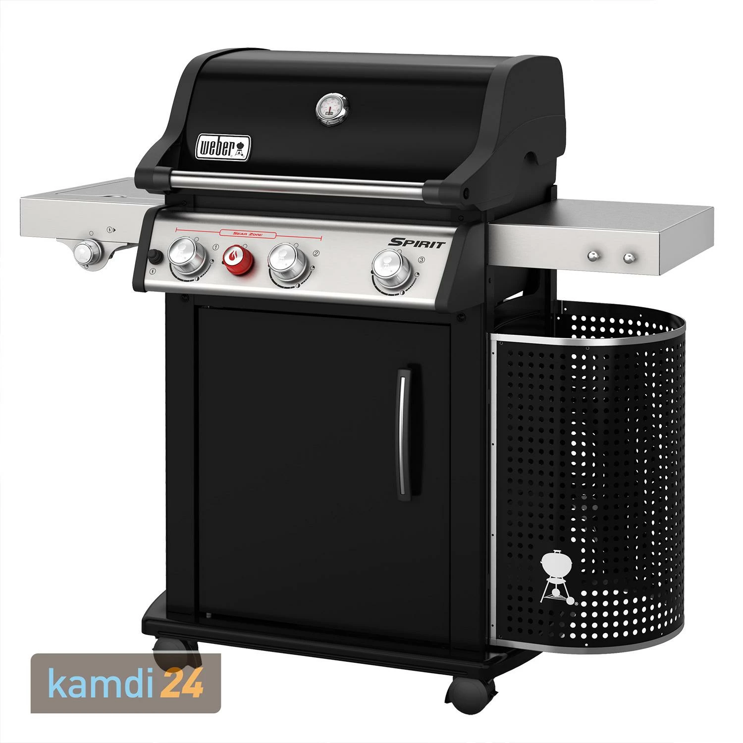 Weber Spirit Premium EP-335 GBS Gas-Grillstation Schwarz 4 Weber Spirit Premium EP-335 GBS Gas-Grillstation Schwarz – Bild 2