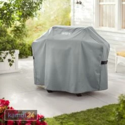 Weber Standard-Abdeckhaube Für Gasgrills Bis 132 Cm -Angebote Kamdi24 Store weber standard abdeckhaube fuer gasgrills bis 132 cm 25840 m 1