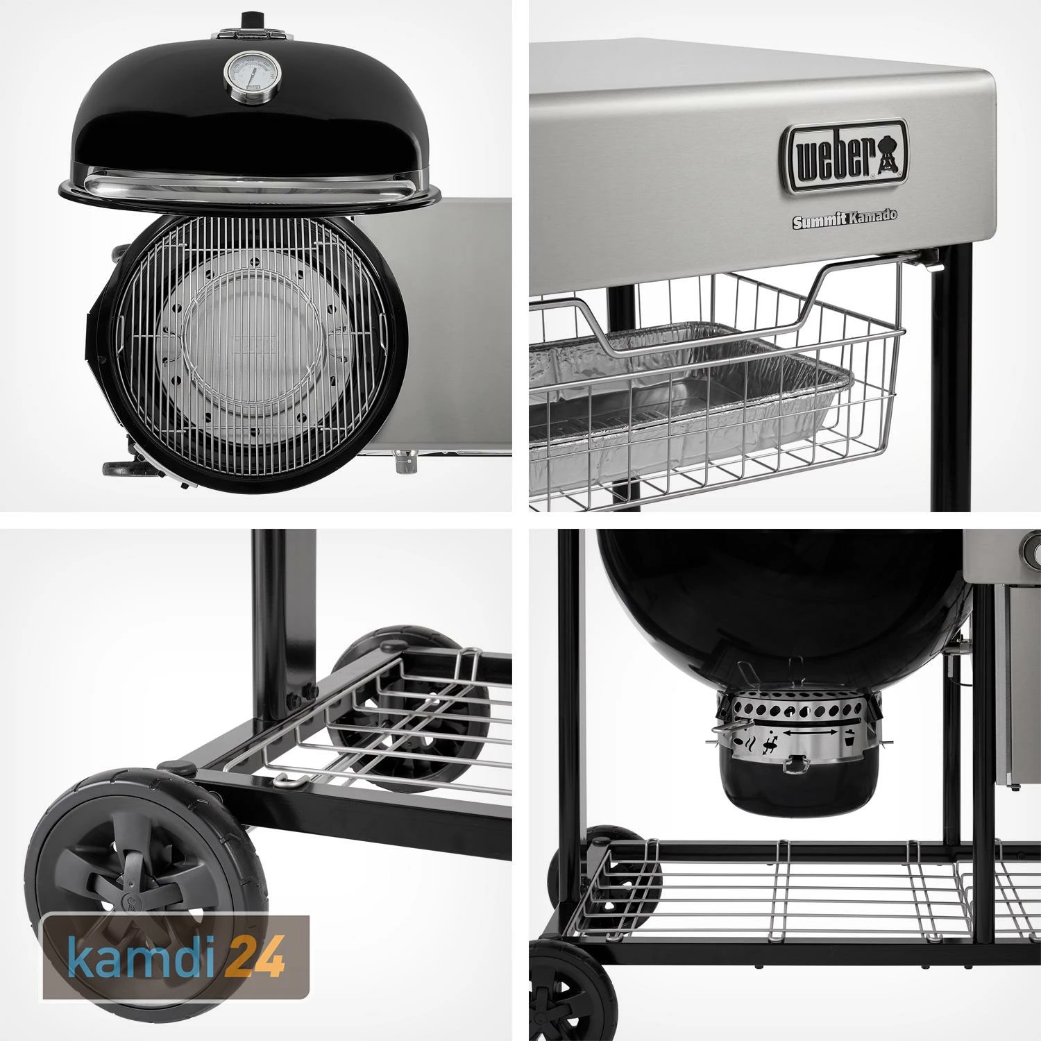 Weber Summit Kamado S6 Holzkohlegrill 7 Weber Summit Kamado S6 Holzkohlegrill – Bild 5