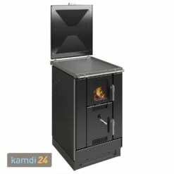 Wamsler K 158 F Küchenofen Wasserführend Schwarz, Stahlplatte