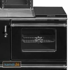 Wamsler K 178 Küchenofen Wasserführend Schwarz, Rauchrohr Rechts -Angebote Kamdi24 Store westminster k 178 kuechenofen wasserfuehrend schwarz rauchrohr rechts 24301 m 2