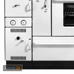 Wamsler K 178 Küchenofen Wasserführend Weiß, Rauchrohr Rechts -Angebote Kamdi24 Store westminster k 178 kuechenofen wasserfuehrend weiss rauchrohr rechts 24299 m 3