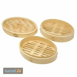 Yakiniku Dampfkorb Bambus Mit Dumpling-Zubehör -Angebote Kamdi24 Store yakiniku dampfkorb bambus mit dumpling zubehoer m 2