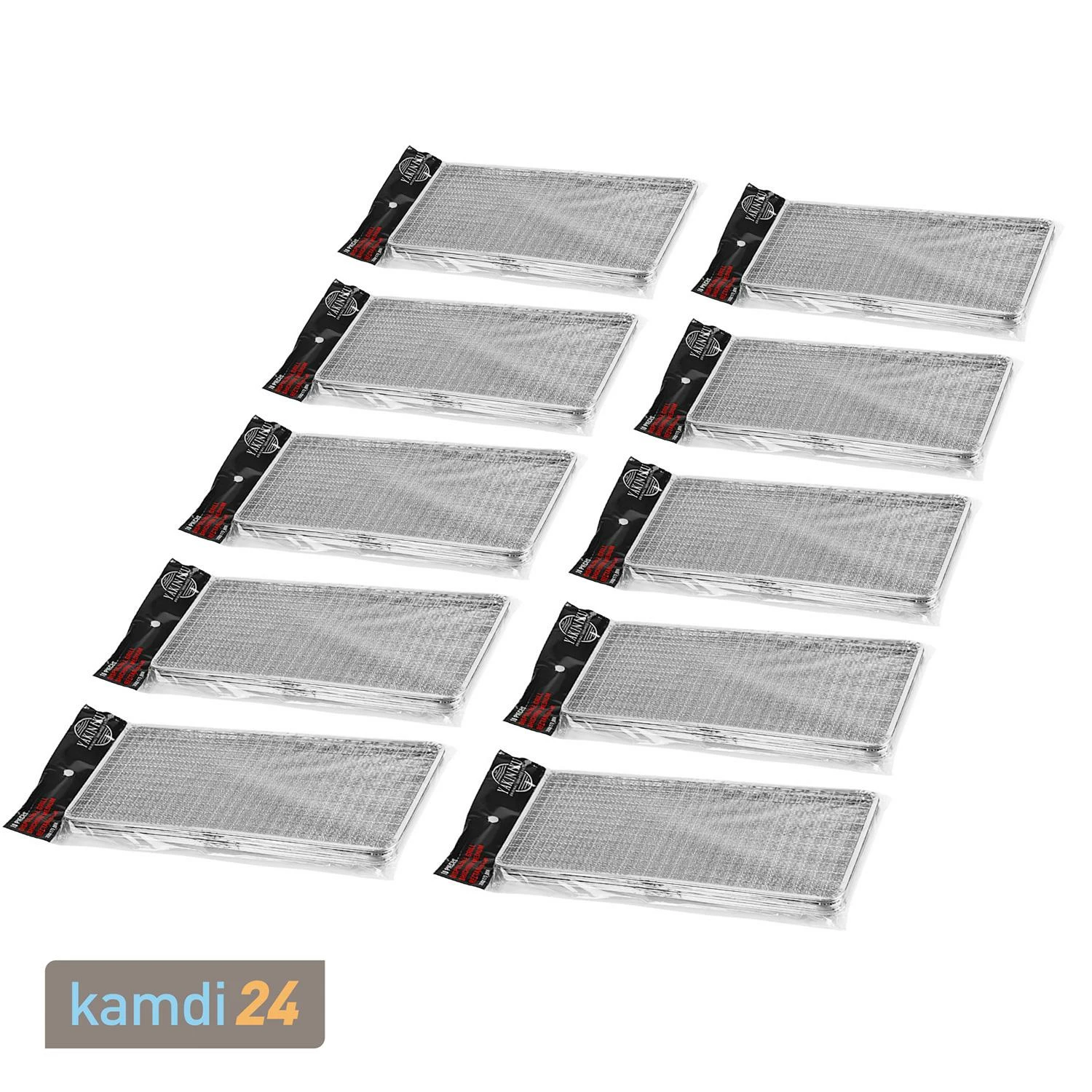 Yakiniku Ersatz-Grillrost Für Shichirin Eckig 100 Stück 3 Yakiniku Ersatz-Grillrost Für Shichirin Eckig 100 Stück