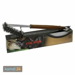 Yakiniku Grillrost-Reinigungsbürste Mit Akazienholzgriff -Angebote Kamdi24 Store yakiniku grillrost reinigungsbuerste mit akazienholzgriff 22927 m 3