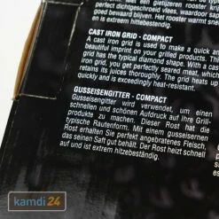 Yakiniku Gusseisenrost Mit Logo Für Keramik Grill Kamado Compact -Angebote Kamdi24 Store yakiniku gusseisenrost mit logo fuer keramik grill kamado compact 22908 m 4