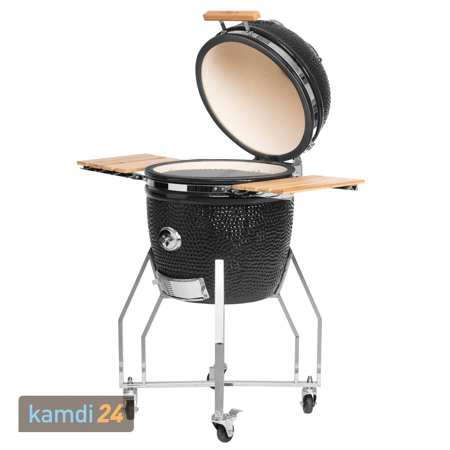 Yakiniku Keramik Grill Kamado L 19" Mit Gestell Inkl. Pro-Set 3 Yakiniku Keramik Grill Kamado L 19" Mit Gestell Inkl. Pro-Set – Bild 2