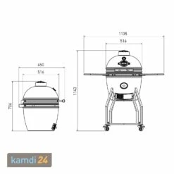 Yakiniku Keramik Grill Kamado M 16" Mit Gestell -Angebote Kamdi24 Store yakiniku keramik grill kamado m 16 mit gestell 20386 m 11