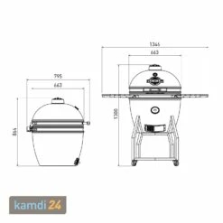 Yakiniku Keramik Grill Kamado XL 22" Mit Gestell -Angebote Kamdi24 Store yakiniku keramik grill kamado xl 22 mit gestell 20382 m 11